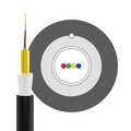 Fiber Outdoor kabel 4 vezels OM3 per meter