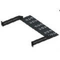 Lite Link 1U Rear Cable Management Tray – 3 Piece Built